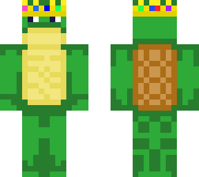 turlte with crown