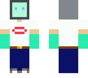 tv megaman terquoise
