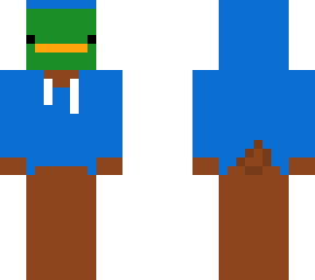 duck whith hoodie