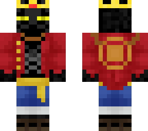 my skin as luffy