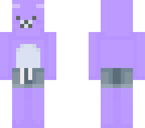 purple bear (with shorts)