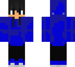blue hood