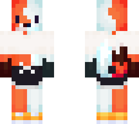 femboy red and white fox - cosmickukki888