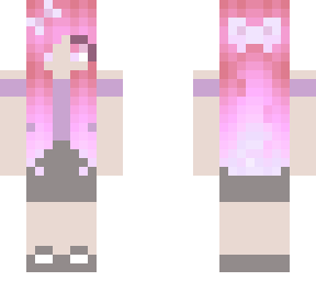 pink hair