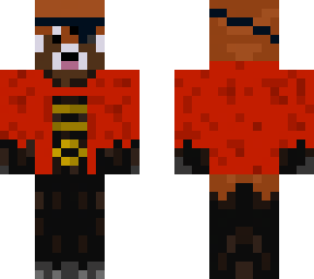 pirate red panda
