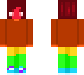 rainbow girl