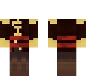red/balck and gold
