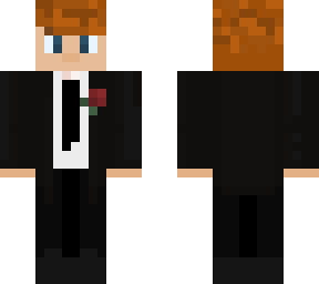 red head tux