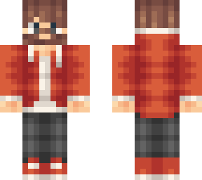 red hoodie