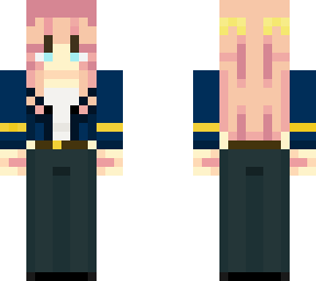 suit w/ pigtails