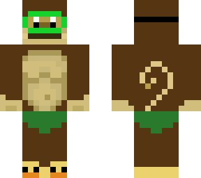 swimming monkey