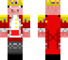technoblade with a cape