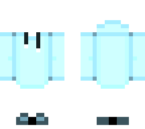 blue hoodie