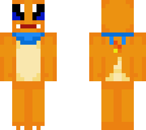 charmander (blue scarf)