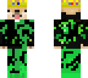 glitched king doge