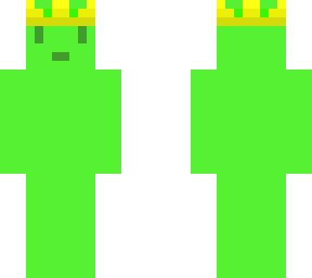 green guy with crown
