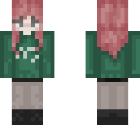 green jumper