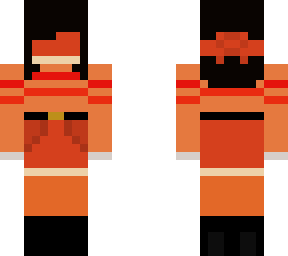 masked orange e-girl