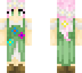 medival flower girl ( i edittet a skin)