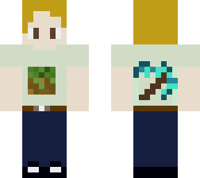 plain minecraft boy
