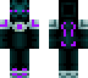 purple cyber robot