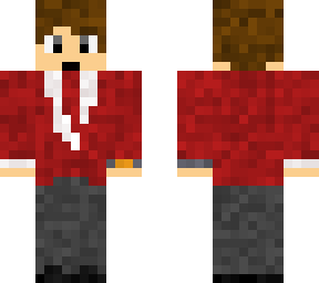 red suit