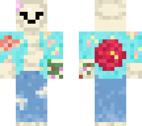 skeleton flower fella