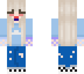 soft blonde character