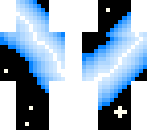 space man-blue