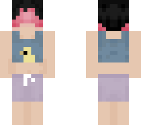 trans boy swimming (tan)