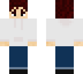 white hoodie boy