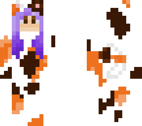 calico girl, now purple!!