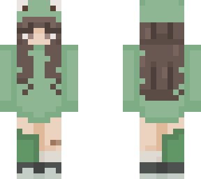 frog girl uwu (hat version)