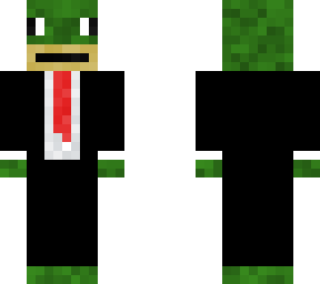frog in a suit