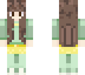 green girl