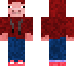 pig in hoodie hazzypigpro