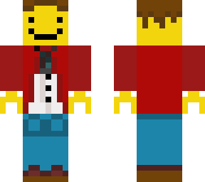 a  luxurious lego man