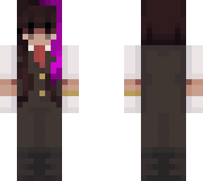 bailyns skin with pink hair
