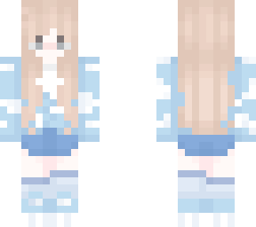 cloud girl outfit