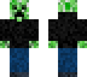creeper with drip hoodie