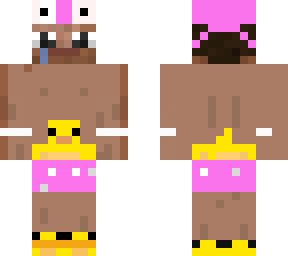 duck man pink