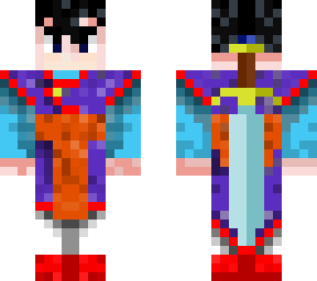 gohan supreme kai clothes + zsword v2.0