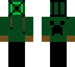 green boy with creeper
