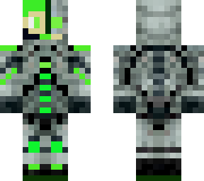 green cyborg