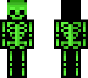 green skeleton