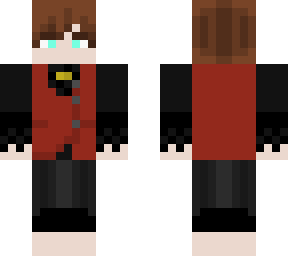 jay ( without mask ) wearing red and black blouse outfit
