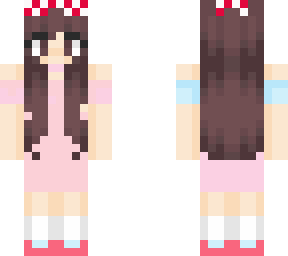 lady pink+ hat