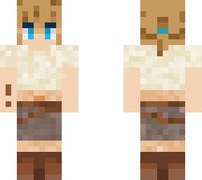 link in well worn outfit