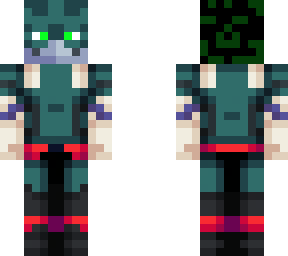 midoriya con mascara