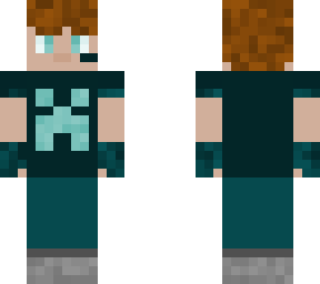 mr creeper y mr zombie:mr creeper normal